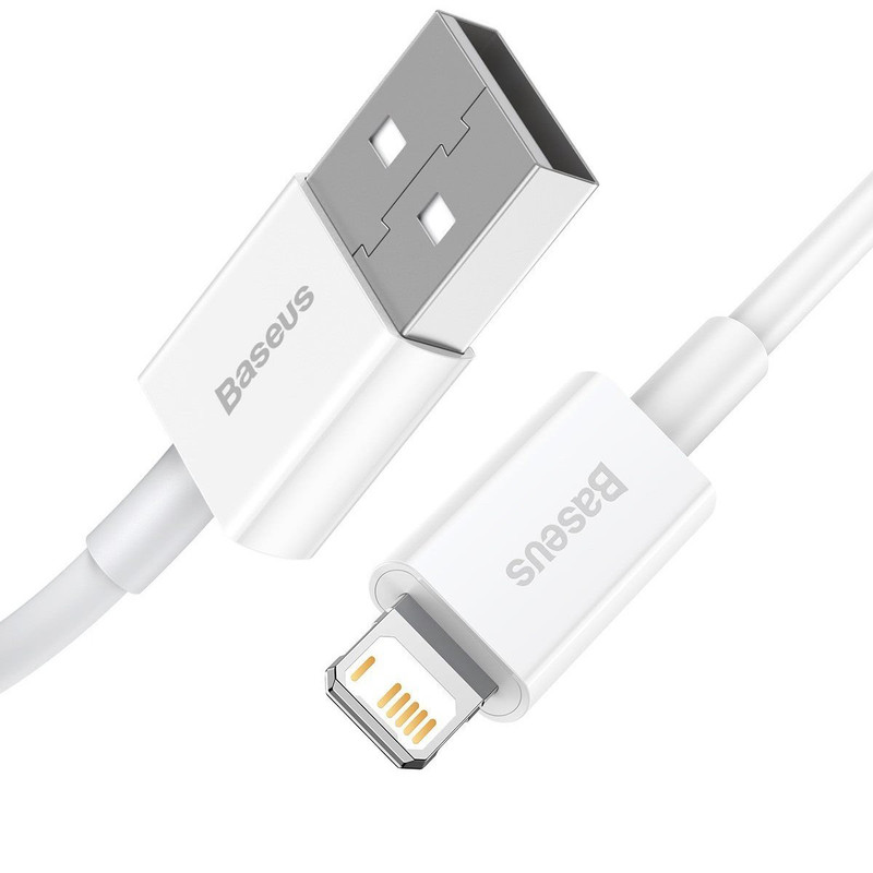 کابل تبدیل USB به لایتنینگ باسئوس مدل Superior طول 1 متر - مشکی
