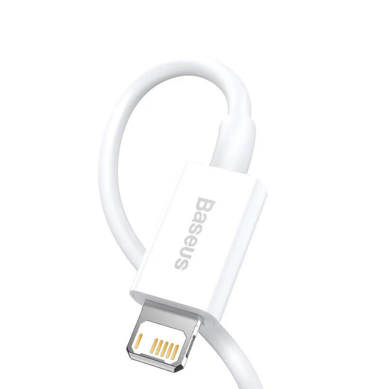 کابل تبدیل USB به لایتنینگ باسئوس مدل Superior طول 1 متر - مشکی