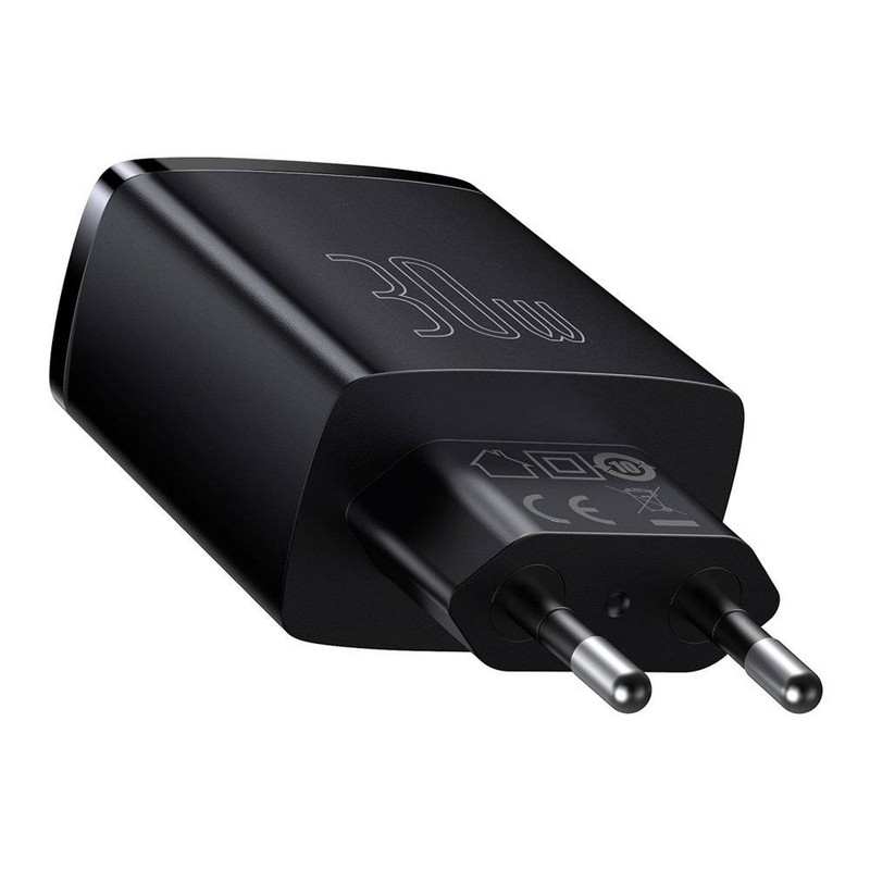 شارژر دیواری باسئوس مدل CCXJ 30W - مشکی