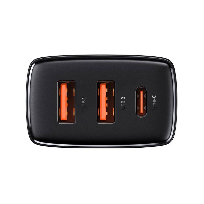 شارژر دیواری باسئوس مدل CCXJ 30W - مشکی