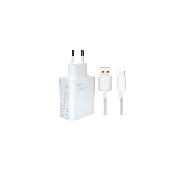 شارژر دیواری 67 وات مدل SUPER FAST به همراه کابل تبدیل USB-C