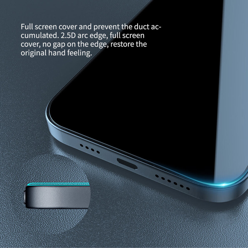 محافظ صفحه نمایش حریم شخصی اپیکوی مدل PvSight مناسب برای گوشی موبایل اپل iPhone 12 Pro Max