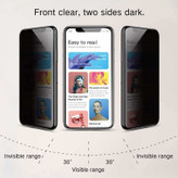 محافظ صفحه نمایش حریم شخصی بوف مدل Privacy Pro Plus مناسب برای گوشی موبایل اپل iPhone 13 Pro Max / 14 Plus