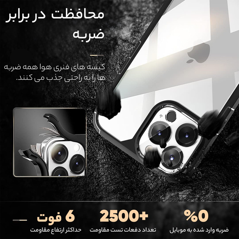 کاور سامورایی مدل SPC مناسب برای گوشی موبایل اپل iPhone 13 Pro Max