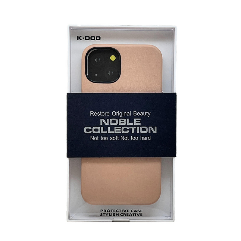 کاور کی-دوو مدل Noble Collection مناسب برای گوشی موبایل اپل iphone 13 - زرد
